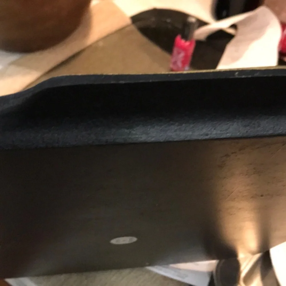 Italian Wood Chocolate Serving Tray Wood/Metalic